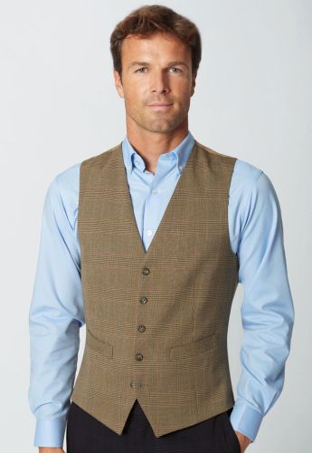 Emilio Check Waistcoat 