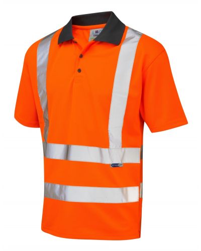 ROCKHAM ISO 20471 Cl 2 Coolviz Polo Shirt (EcoViz)