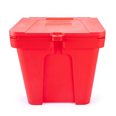 Small Static Storage Box Red 110L