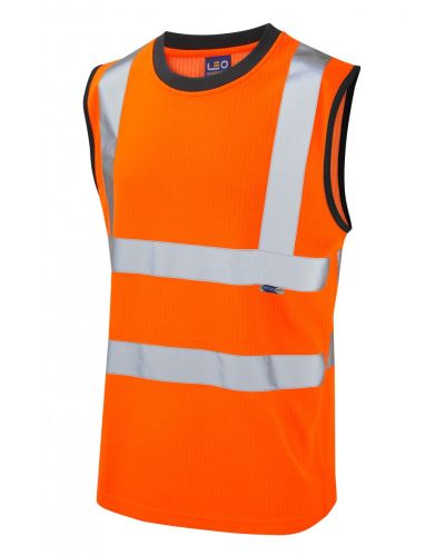 ASHFORD ISO 20471 Cl 2 Comfort Sleeveless T-Shirt
