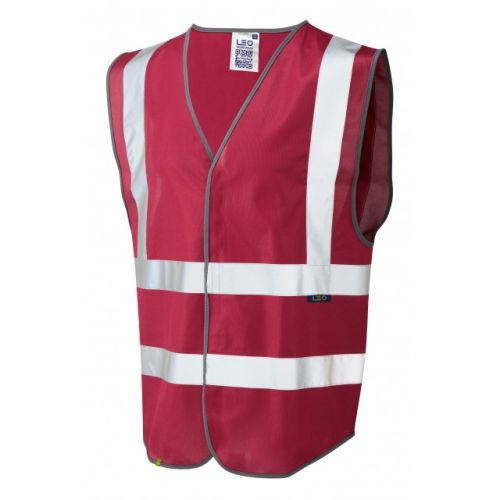 LEO W05 Pilton - Hi-Vis EcoViz Reflective Waistcoat