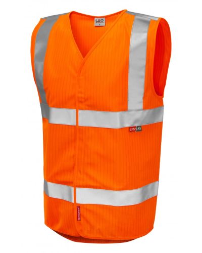 CLIFTON ISO 20471 Cl 2 LFS Waistcoat (EN 14116/EN 1149)