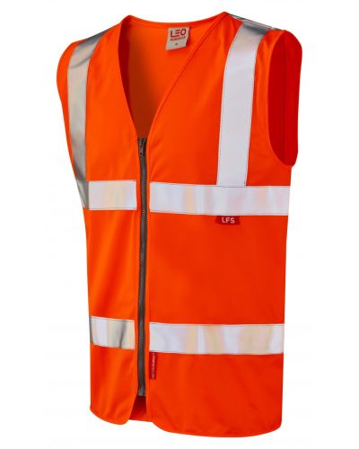 MEETH ISO 20471 Cl 2 LFS Zip Waistcoat (EN 14116)